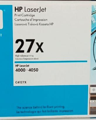 Toner Originale HP 27X - Nero 10.000 copie