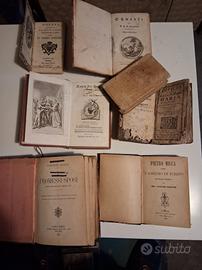 Collezione di nr.36 antichi libri dal 1688