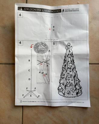 Albero di natale pieghevole