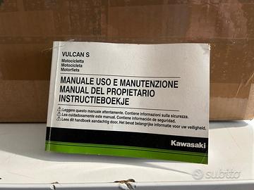 Uso manutenzione Kawasaki Vulcan S