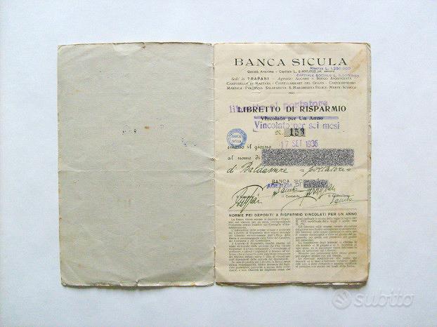 Libretto di risparmio: L’originale (arancio, copertina flessibile, oltre  350 transazioni)