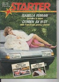 rivista starte 25 gennaio 1985 isabella ferrari
