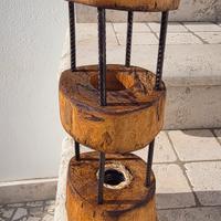 lampada rustica/industrial