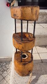 lampada rustica/industrial