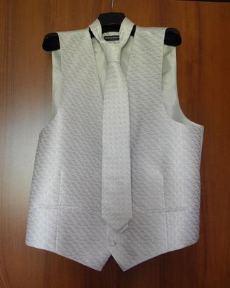 Gilet e cravatta taglia 48/50 “Giorgio Redaelli”
