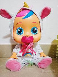 Bambola Cry Babies unicorno