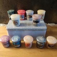 Candele 11  yankee candle + portacandela + latta