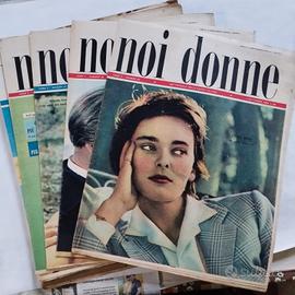 riviste"Noi donne"1951/55,settimanale donne italia