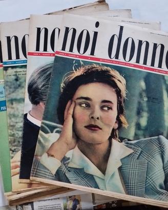 riviste"Noi donne"1951/55,settimanale donne italia