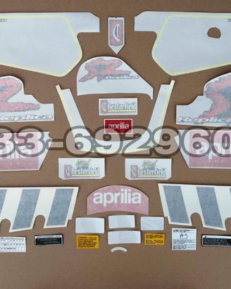 Adesivi aprilia SR REPLICA Max Biaggi chesterfield