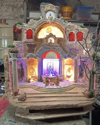 PRESEPE ARTIGIANALE UNICO – PEZZO DA COLLEZIONE