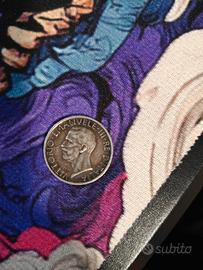 moneta 5 lire in argento 