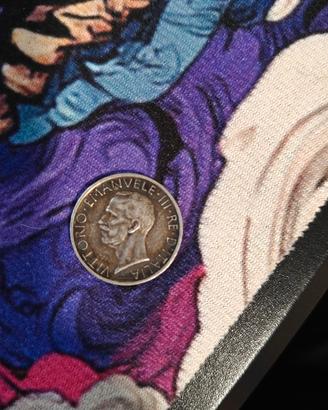 moneta 5 lire in argento 