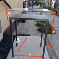 Espositore teca con tavolo