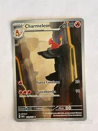 Carta Pokèmon Charmeeon espansione scarletto e vio