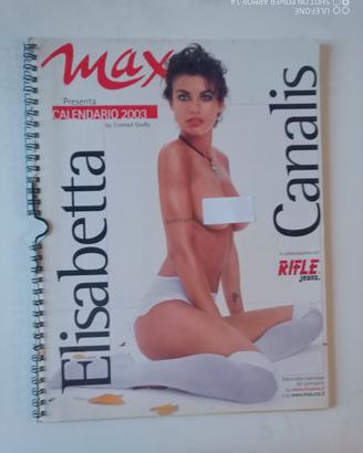 Calendario MAX 2003 Elisabetta Canalis 