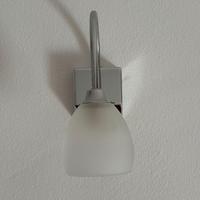 Applique in vetro satinato