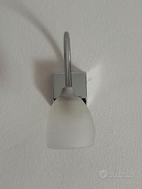 Applique in vetro satinato