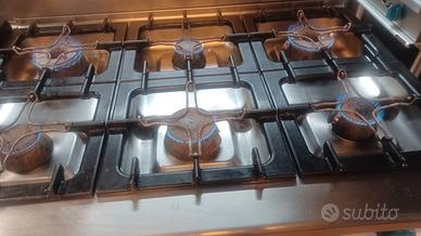 Cucina professionale 6 fuochi
