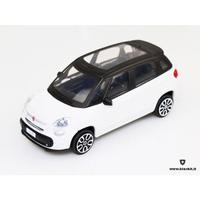 Fiat 500L 1/43 Burago bianca
