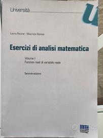 Libro esercizi analisi matematica università 