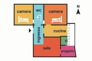 Immobile libero e luminoso