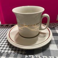 3 Tazze ACF ITALY da thé con piattino