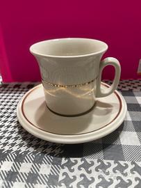 3 Tazze ACF ITALY da thé con piattino