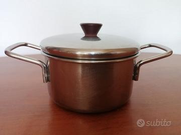 Pentola diametro 12 cm in acciaio inossidabile
