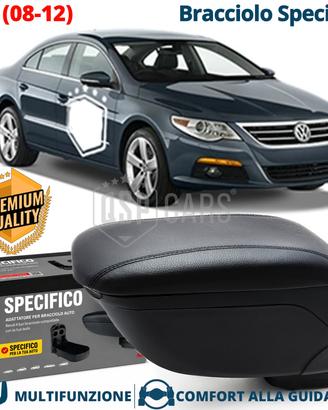Bracciolo SPECIFICO Per VW Passat CC in PELLE-PU