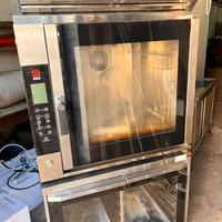 Forno professionale, cella di lievitazione e cappa
