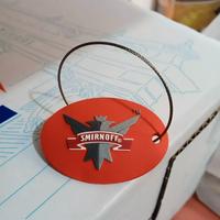 Portachiavi In Gomma Con Anello Metallico - Smirno