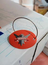 Portachiavi In Gomma Con Anello Metallico - Smirno