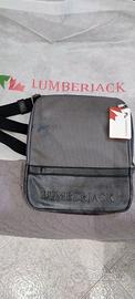 Borsa a Tracolla Uomo Lumberjack - NUOVA con carte