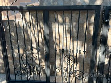 Inferriate zincatura a caldo.