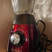 Frullatore Hotpoint Ariston top blender rosso