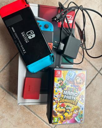Nintendo switch+accessori+giochi