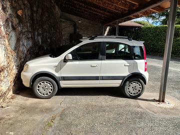 Panda 4x4 climbing