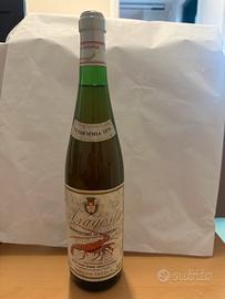 Vino da collezione Aragosta VermentinoAlghero 1979