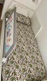 Divano letto ikea flekke completo (bianco)