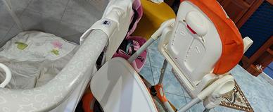 Box , seggiolone Chicco e seggiolino auto 9/18