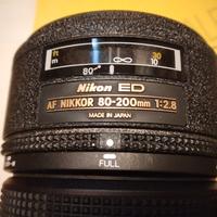 NIKKOR AF 80~200 f 2.8 Lente ED Japan Nuovo
