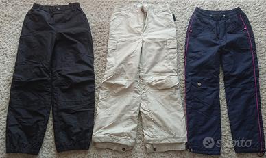 3 pantaloni da sci / snowboard / neve