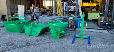 Benne forche casse gru