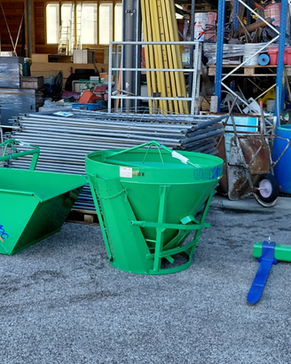 Benne forche casse gru