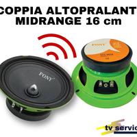 Coppia Speaker ALTOPARLANTE 16 Cm Max Power 600 Wa