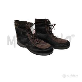 STIVALETTI DONNA TECNICA MARRONE PELO