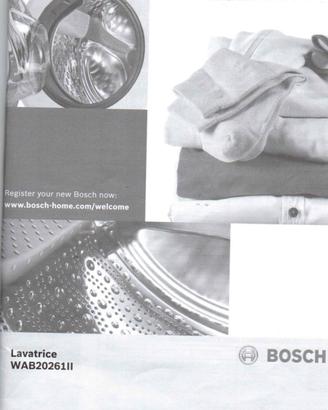 Lavatrice Bosch