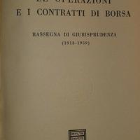 Bianchi D'Espinosa Le operazioni e i contratti di