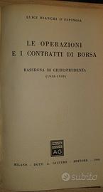 Bianchi D'Espinosa Le operazioni e i contratti di